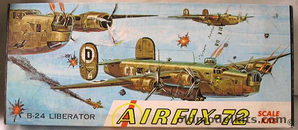 Airfix 1/72 Conslidated B-24J Liberator - Craftmaster Issue, 4-129 plastic model kit